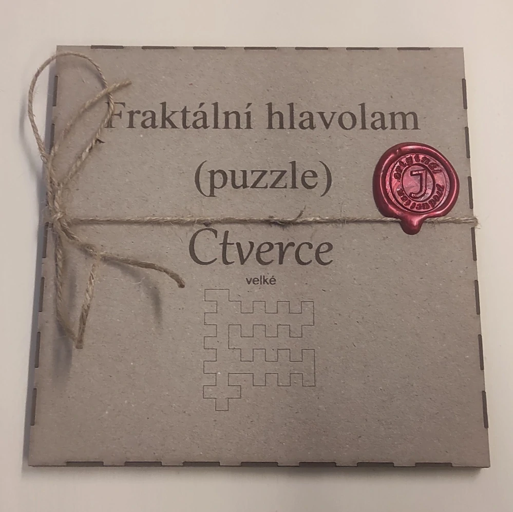 Fraktální puzzle Čtverce