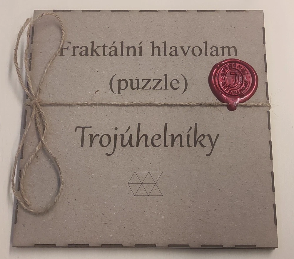 Fraktální puzzle Trojúhelníky