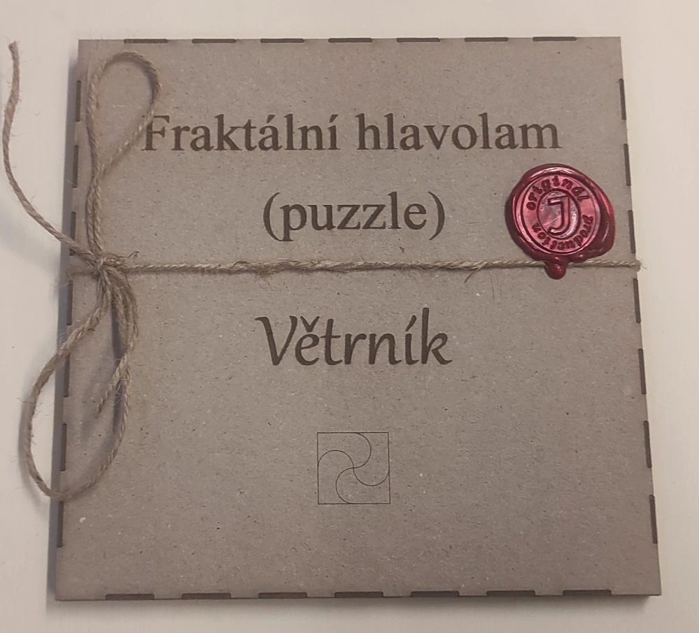 Fraktální puzzle Větrník