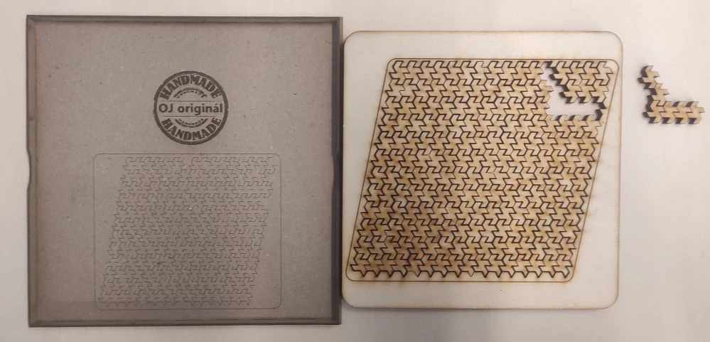Fraktální puzzle Hvězda