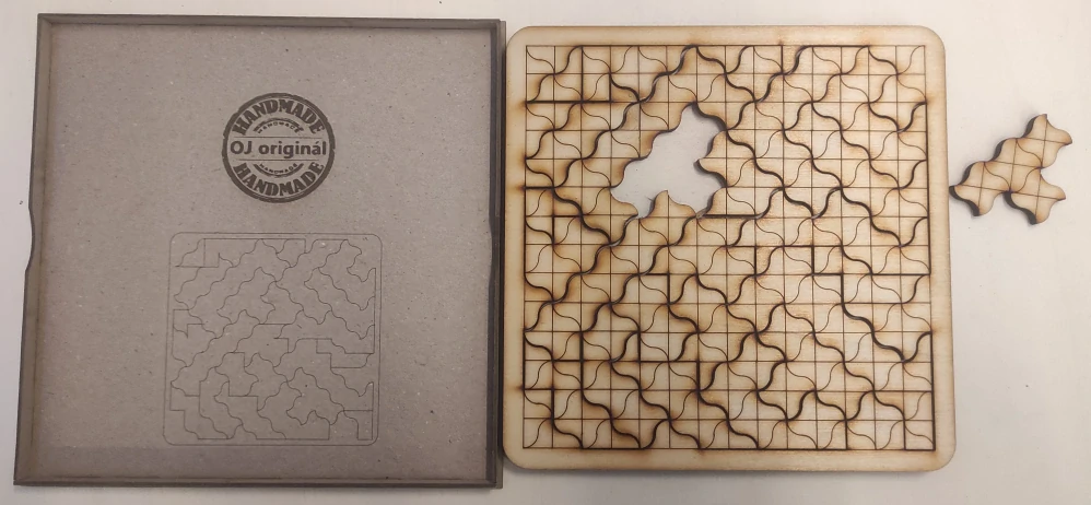 Fraktální puzzle Hvězdice