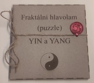 Fraktální puzzle Yin a Yang