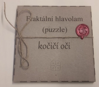 Fraktální puzzle Kočičí oči