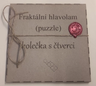 Fraktální puzzle Kolečka s čtverci
