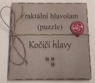 Fraktální puzzle Kočičí hlavy