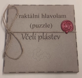 Fraktální puzzle Včelí plástev