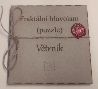 Fraktální puzzle Větrník